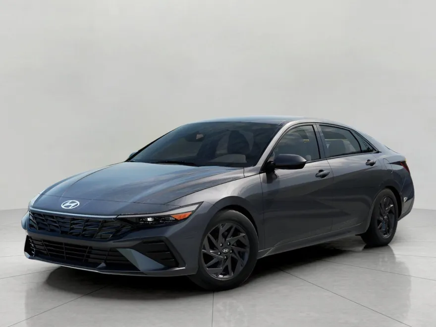 2025 Hyundai Elantra Hybrid Blue photo 1