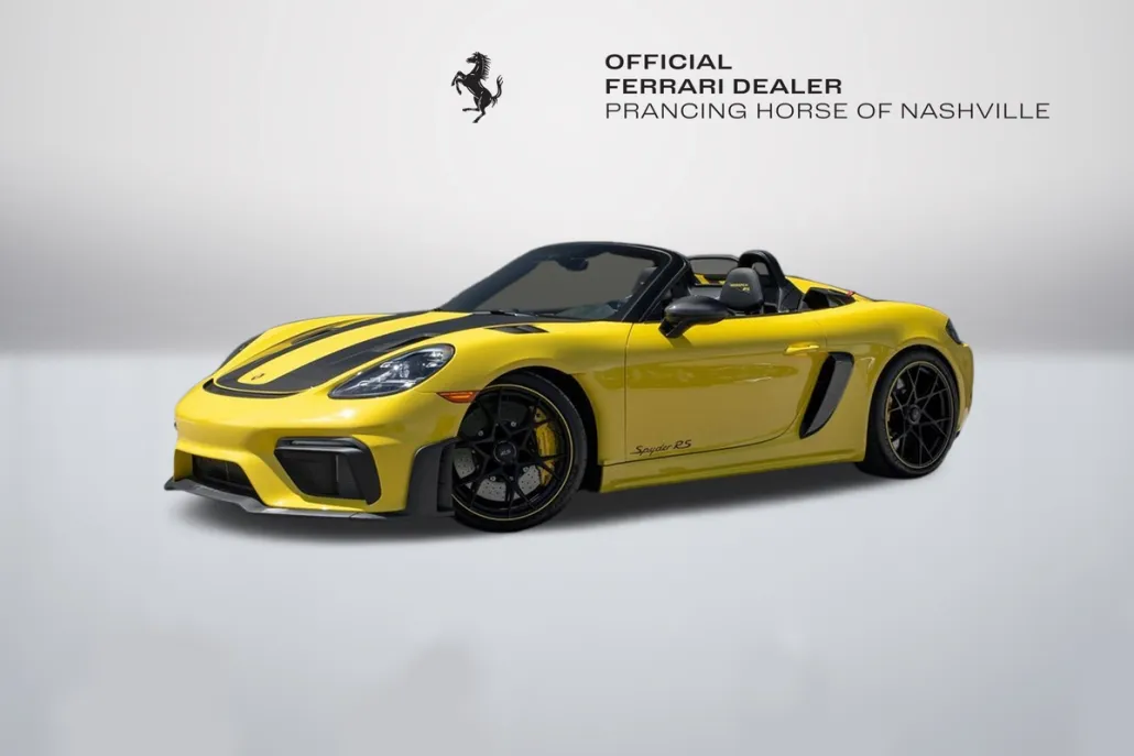 2024 Porsche Boxster Spyder photo 1