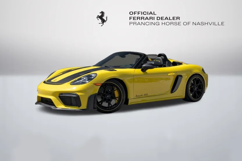 2024 Porsche Boxster Spyder photo 1