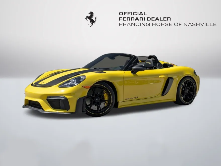 2024 Porsche Boxster Spyder photo 1