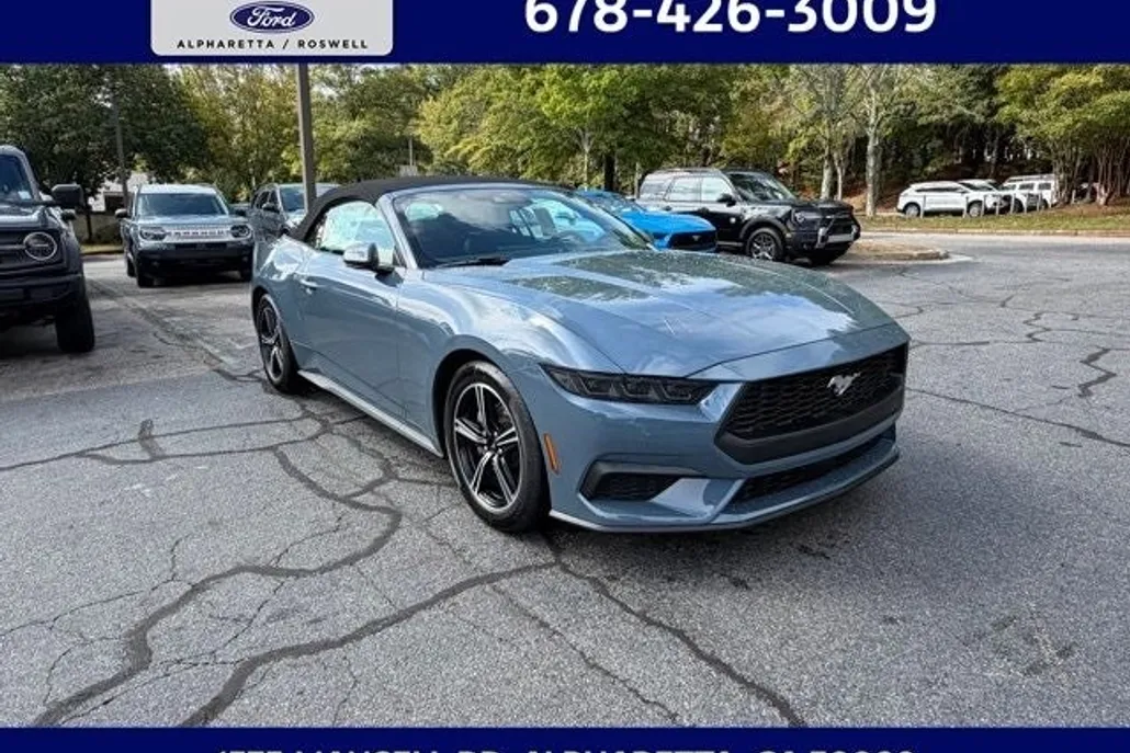 2025 Ford Mustang EcoBoost Convertible photo 1
