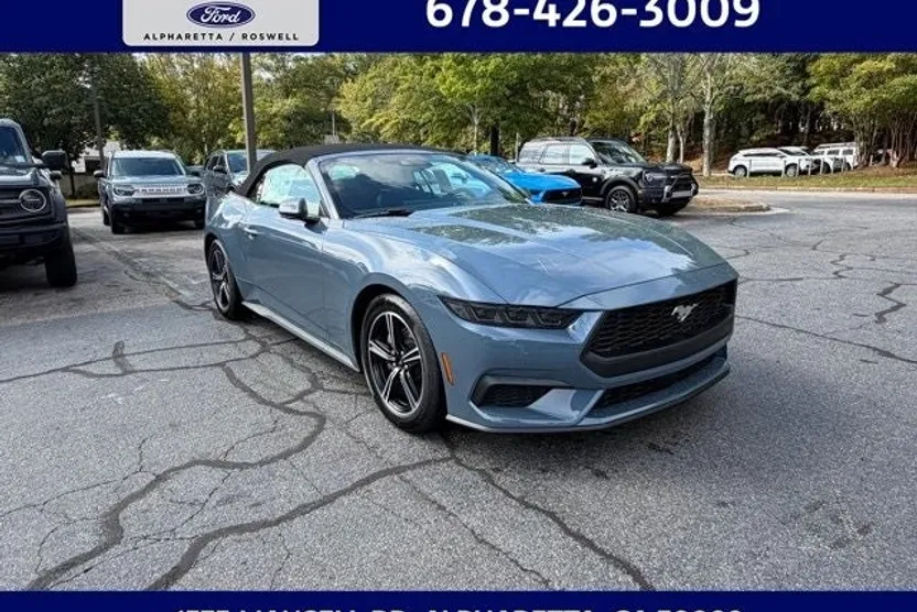 2025 Ford Mustang EcoBoost Convertible photo 1