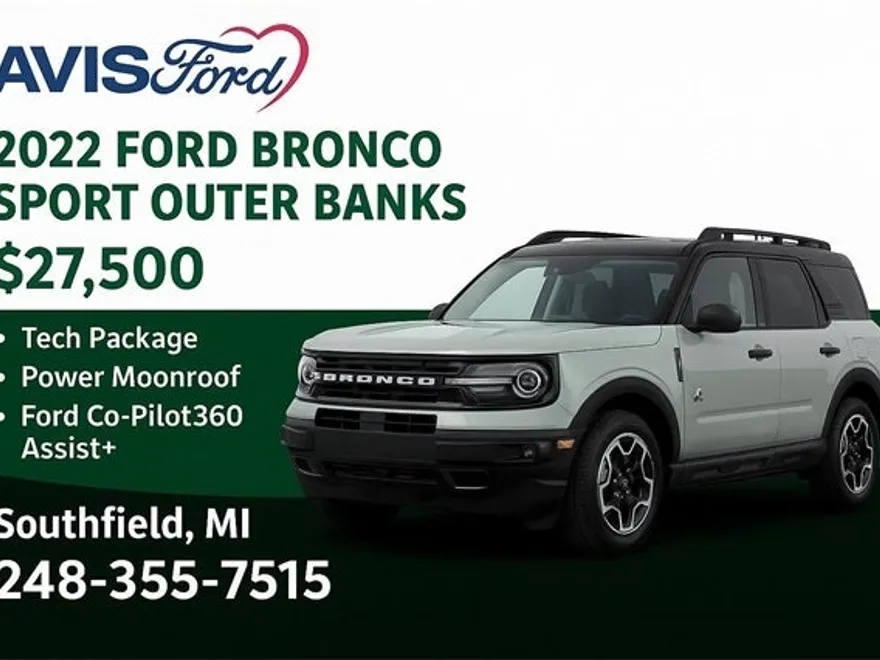 2022 Ford Bronco Sport Outer Banks photo 1