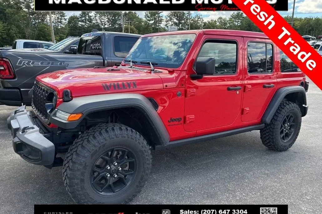 2024 Jeep Wrangler Willys photo 1
