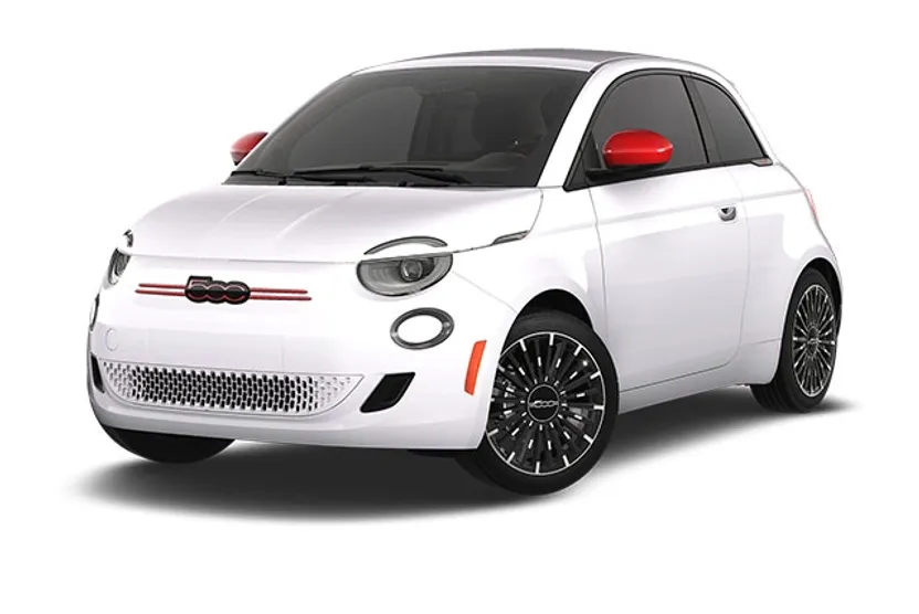 2024 Fiat 500e Red photo 1