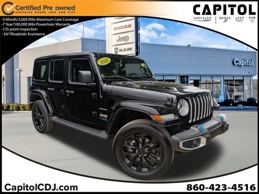 2022 Jeep Wrangler Rubicon 4xe Sport photo 1