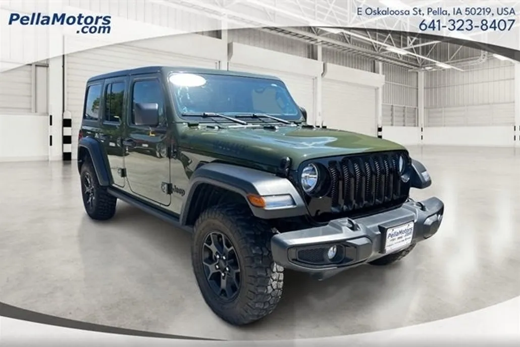 2021 Jeep Wrangler Unlimited Willys Sport photo 1