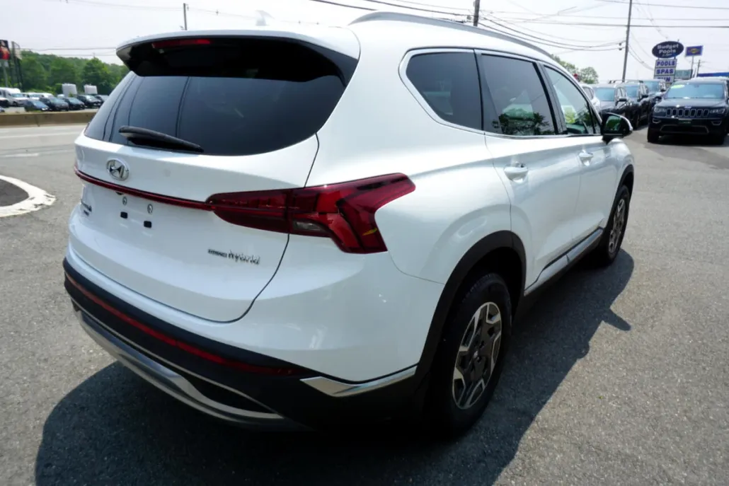 2021 Hyundai Santa Fe Blue photo 1