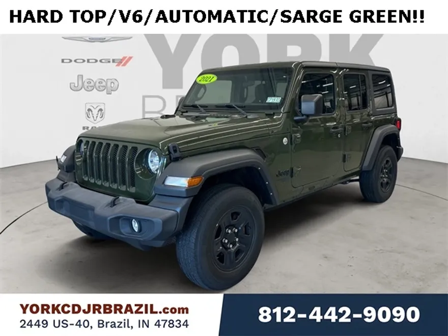 2021 Jeep Wrangler Unlimited Sport photo 1