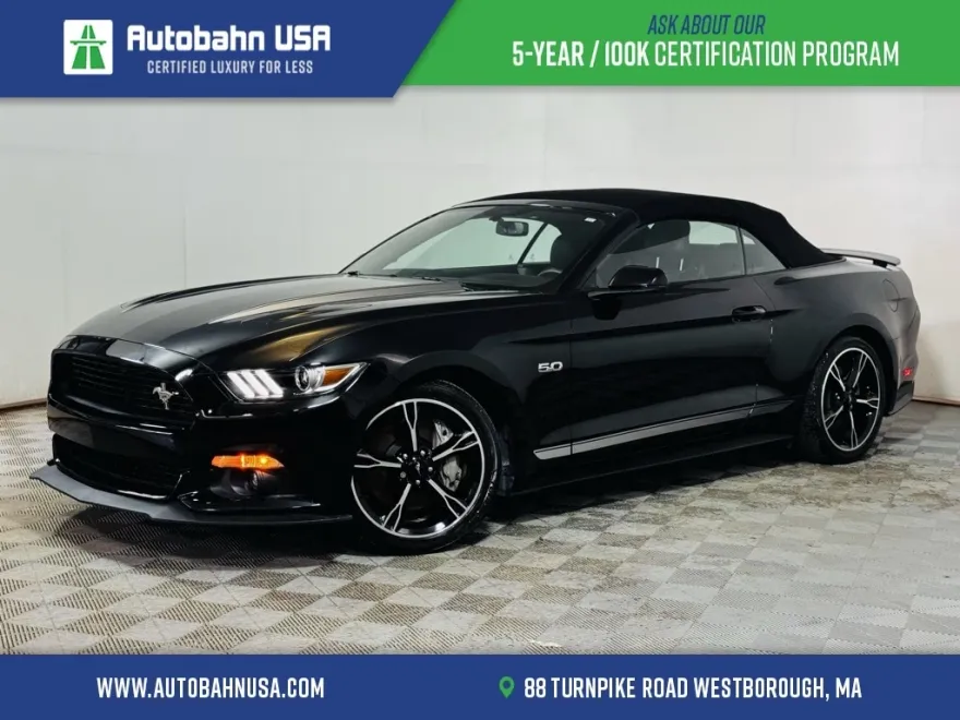 2017 Ford Mustang GT Premium Convertible photo 1