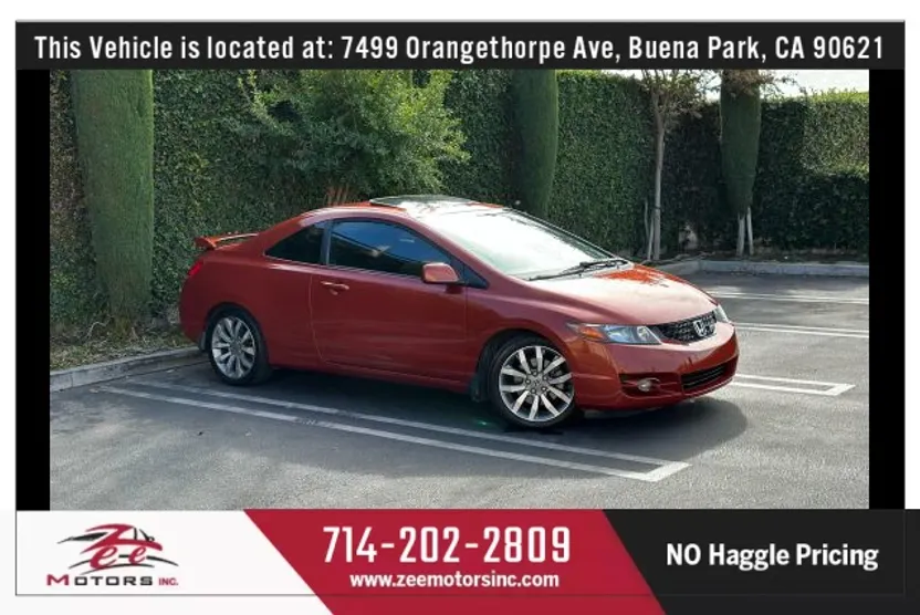 2009 Honda Civic Si photo 1