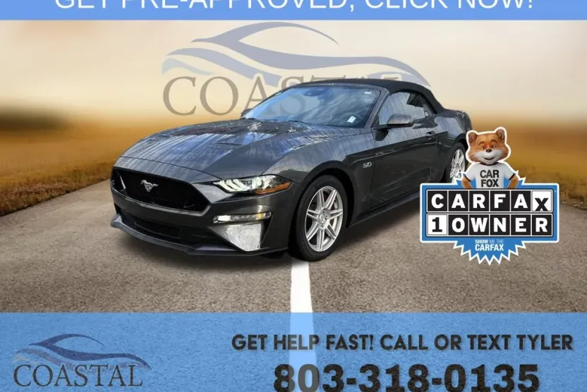 2020 Ford Mustang GT Premium Convertible photo 1