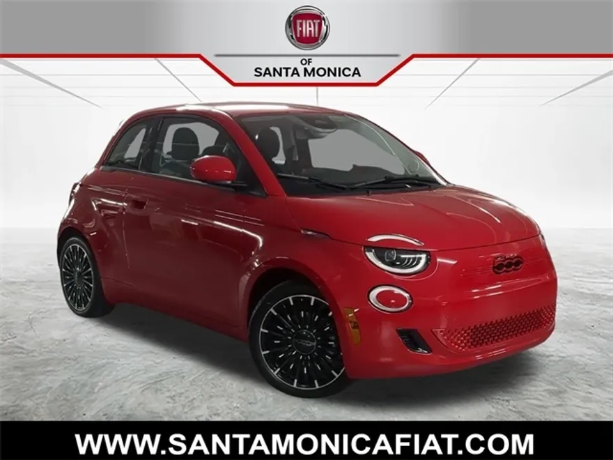 2024 Fiat 500e Red photo 1