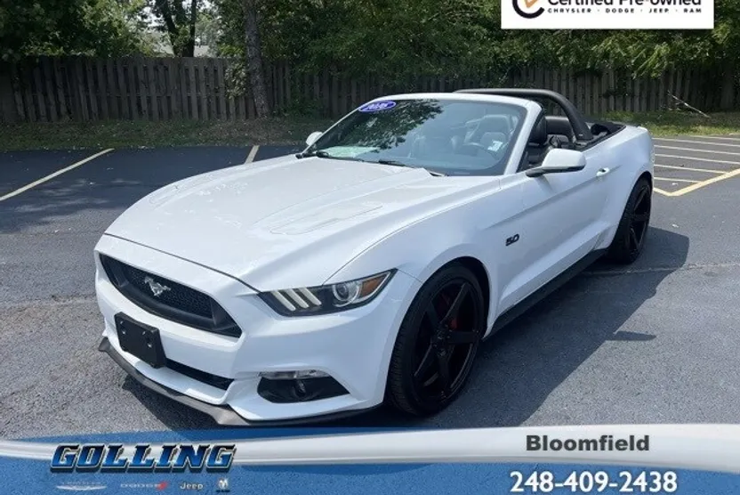 2016 Ford Mustang GT Premium Convertible photo 1