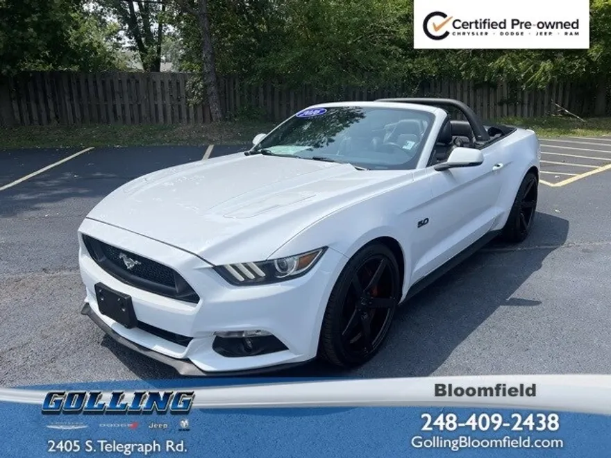 2016 Ford Mustang GT Premium Convertible photo 1