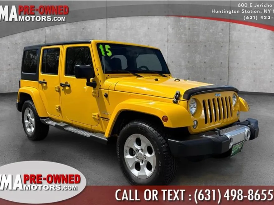 2015 Jeep Wrangler Unlimited Sahara photo 1