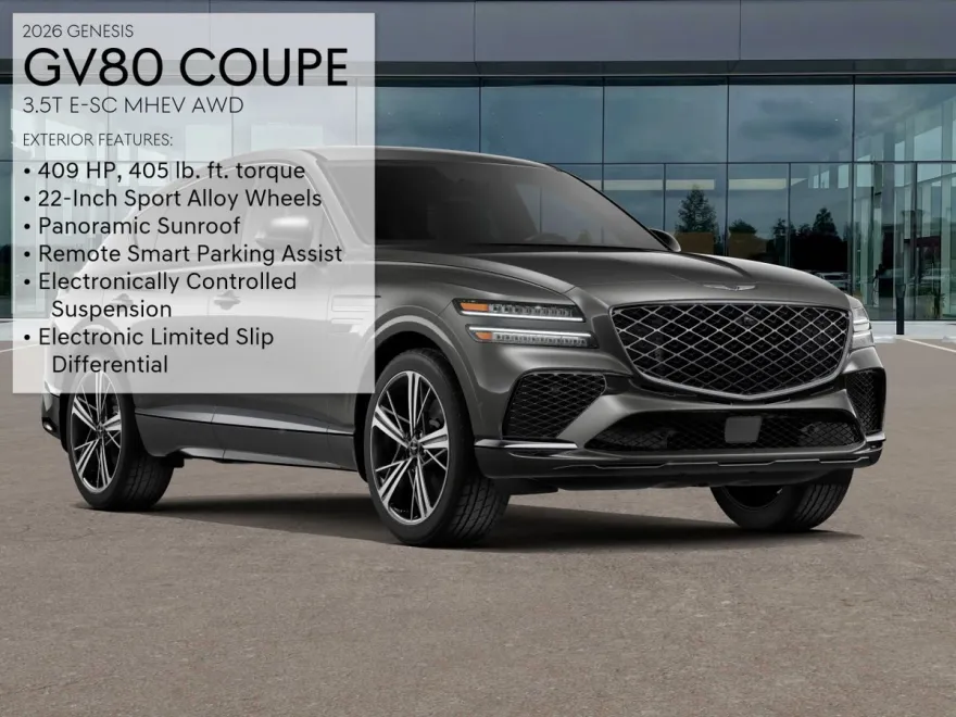 2026 Genesis GV80 Coupe 3.5T photo 1