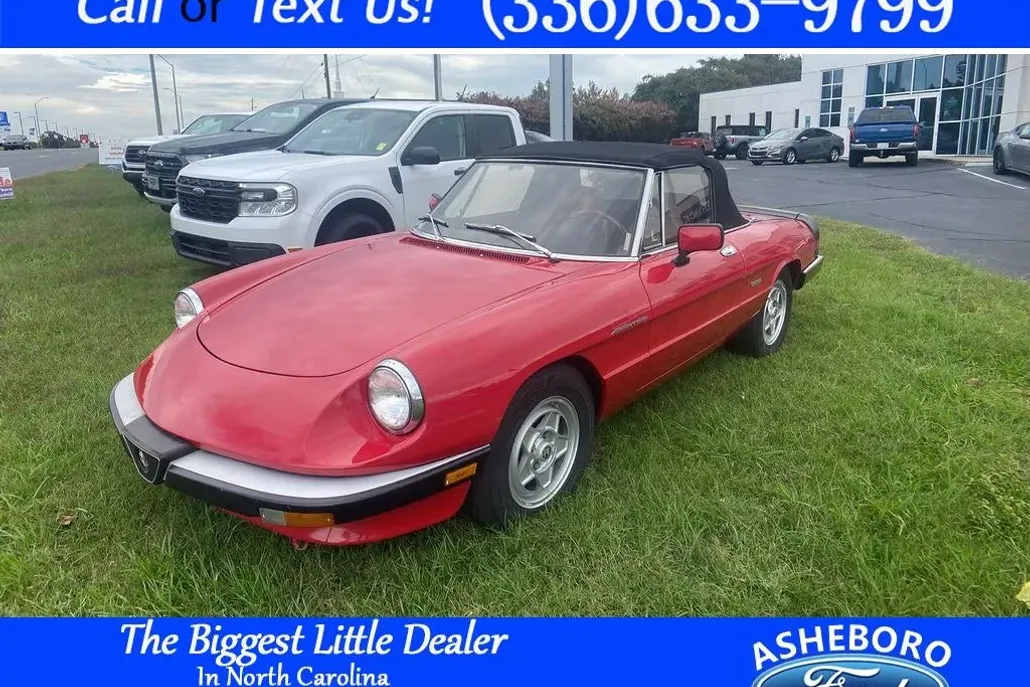1986 Alfa Romeo Spider VELOCE photo 1