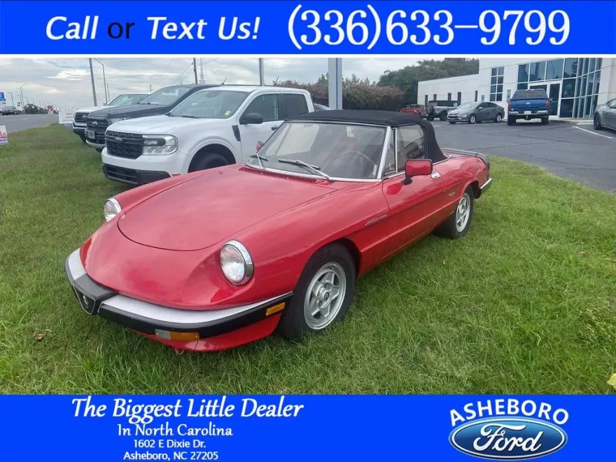1986 Alfa Romeo Spider VELOCE photo 1
