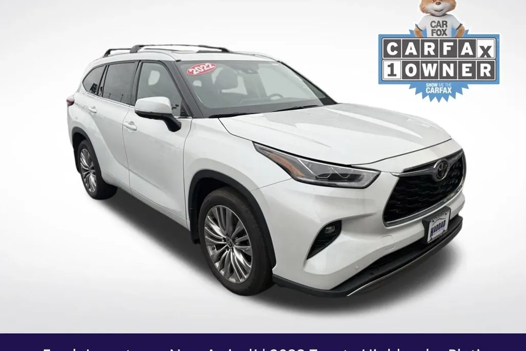 2022 Toyota Highlander Platinum photo 1