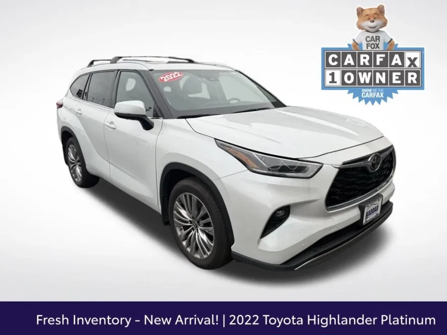 2022 Toyota Highlander Platinum photo 1