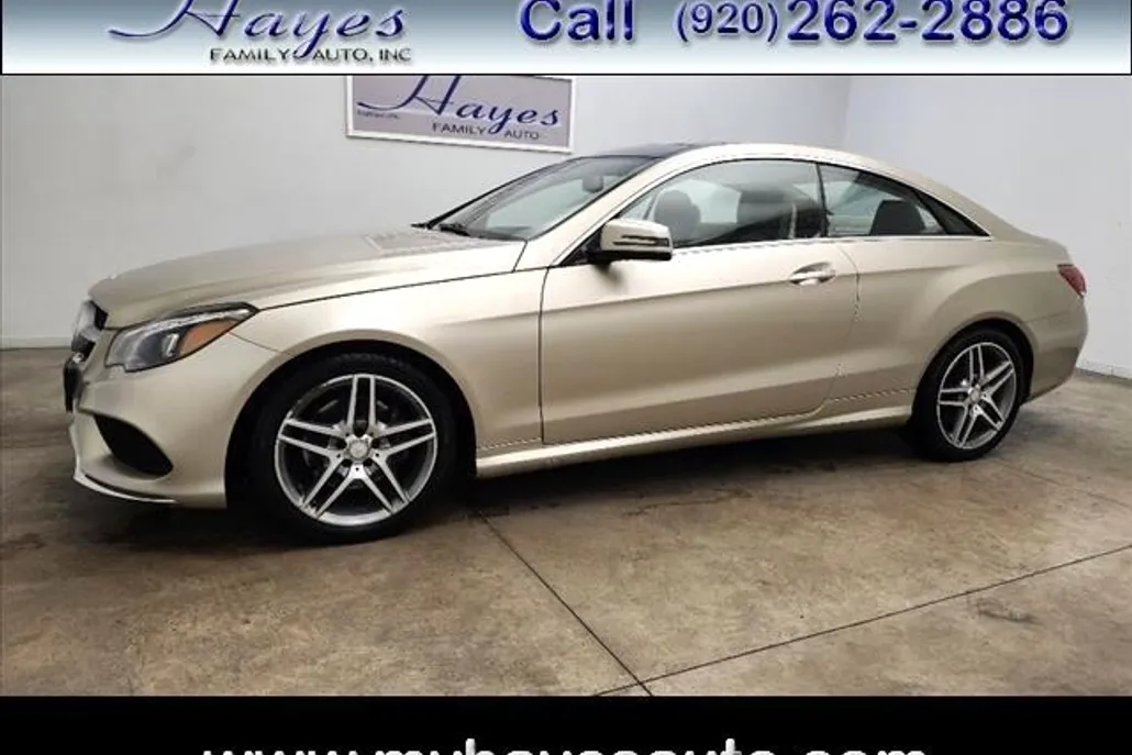 2017 Mercedes Benz E 400 4MATIC Coupe photo 1