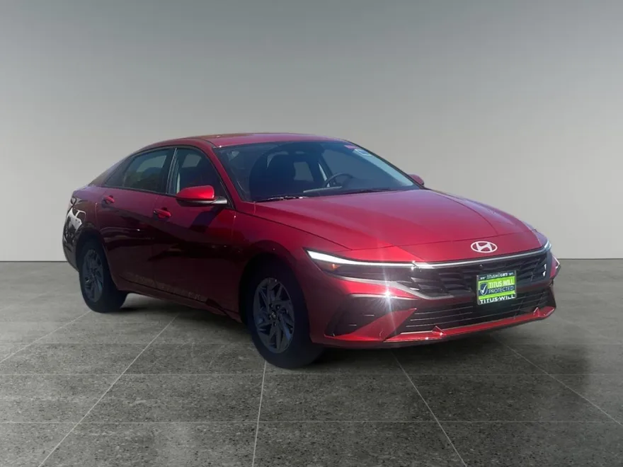 2025 Hyundai Elantra Hybrid Blue photo 1