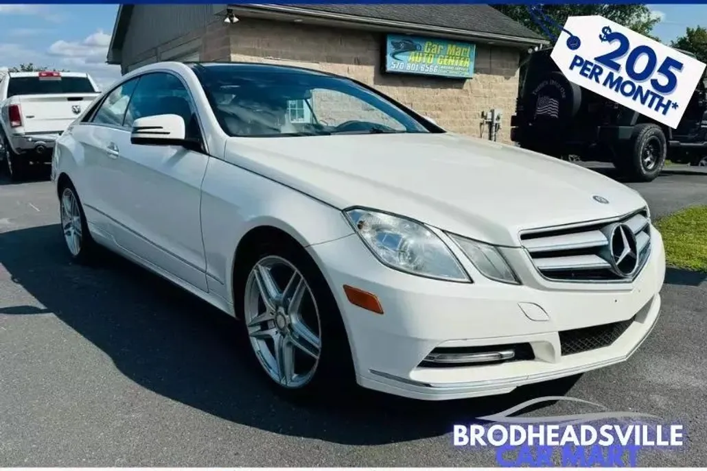 2013 Mercedes Benz E 350 Coupe photo 1
