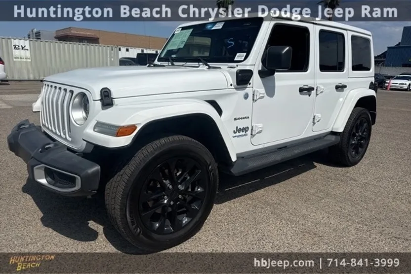 2021 Jeep Wrangler Unlimited Sahara 4xe photo 1