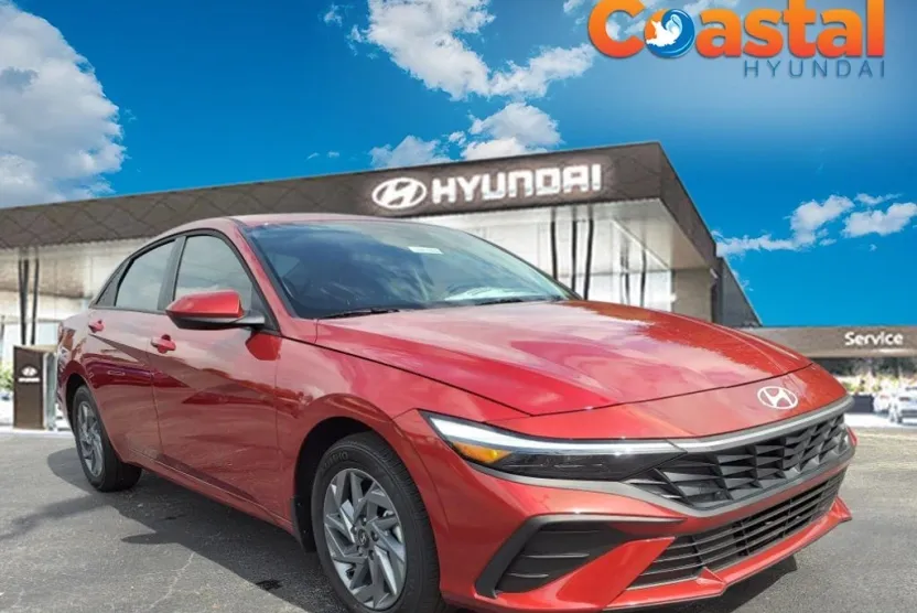 2025 Hyundai Elantra Hybrid Blue photo 1