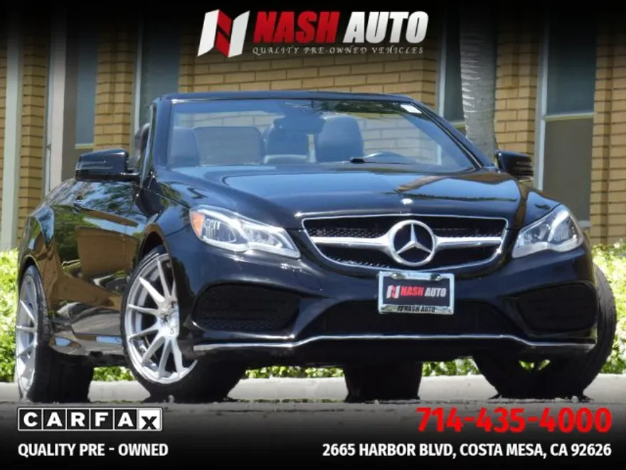 2016 Mercedes Benz E 400 Cabriolet photo 1