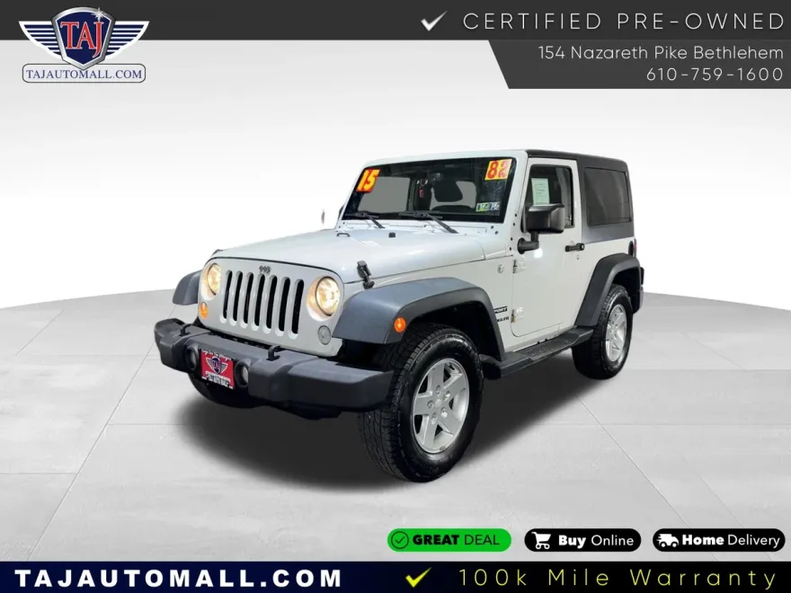 2015 Jeep Wrangler Two-Door Sport photo 1