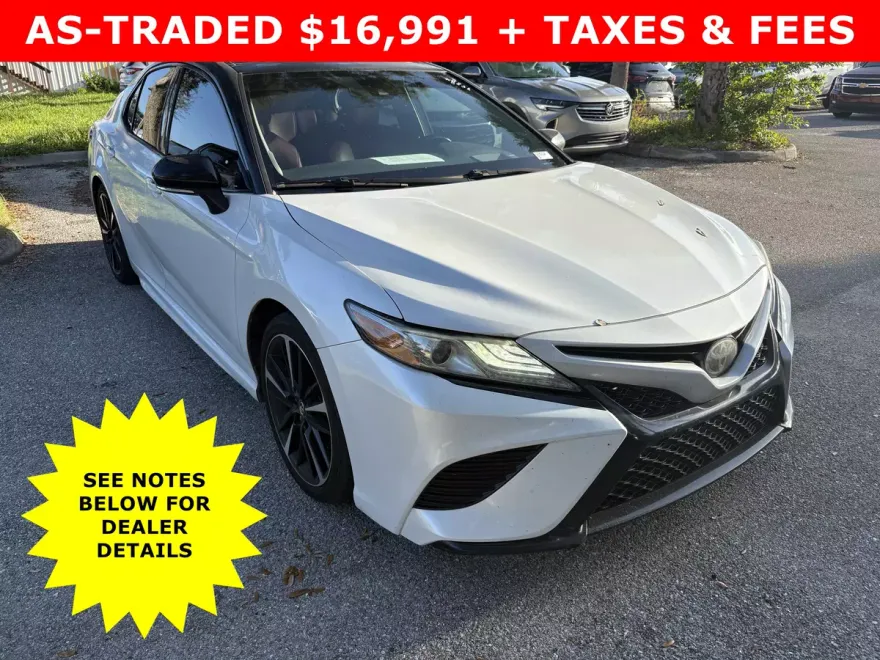 2019 Toyota Camry XSE V6 photo 1