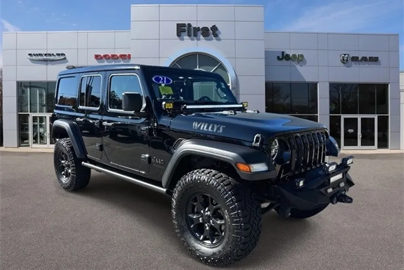 2021 Jeep Wrangler Unlimited Willys photo 1