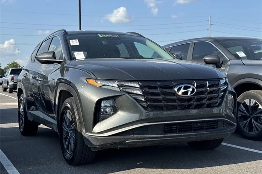 2024 Hyundai Tucson Hybrid Blue photo 1