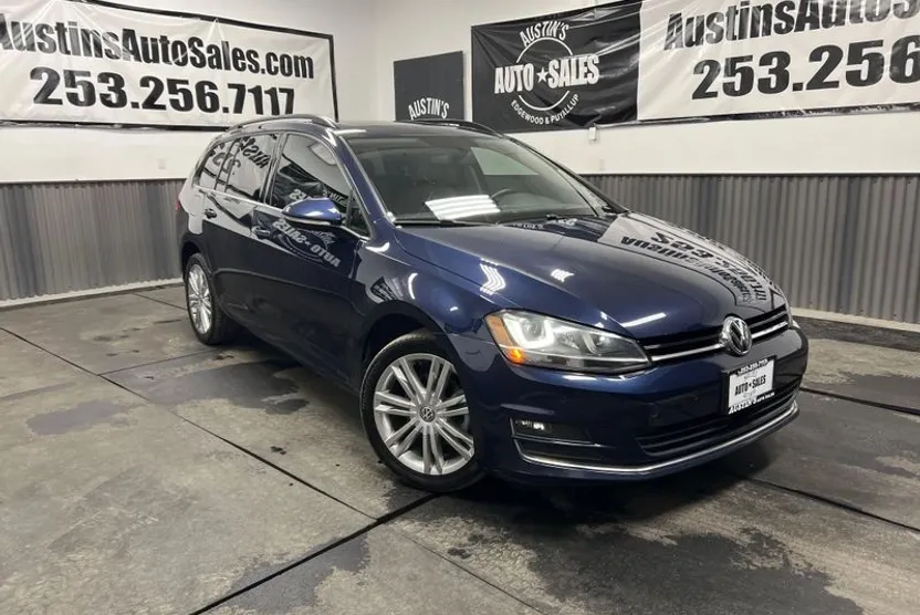 2015 Volkswagen Golf SportWagen TDI SE photo 1
