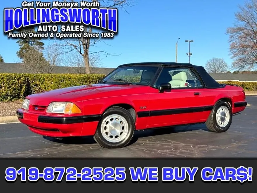 1989 Ford Mustang LX Convertible photo 1