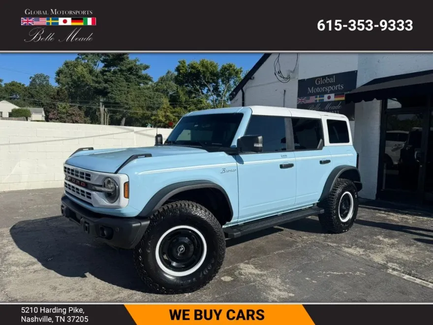2023 Ford Bronco Heritage Limited First Edition photo 1