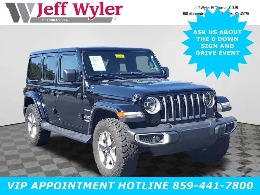 2020 Jeep Wrangler Unlimited Sahara photo 1