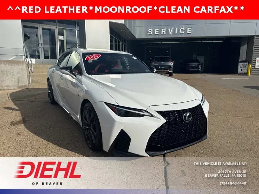 2022 Lexus IS 350 F SPORT photo 1