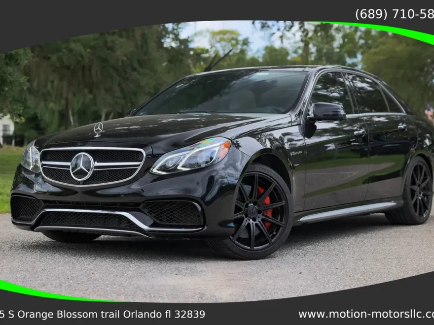 2014 Mercedes Benz E 63 AMG 4MATIC Sedan photo 1