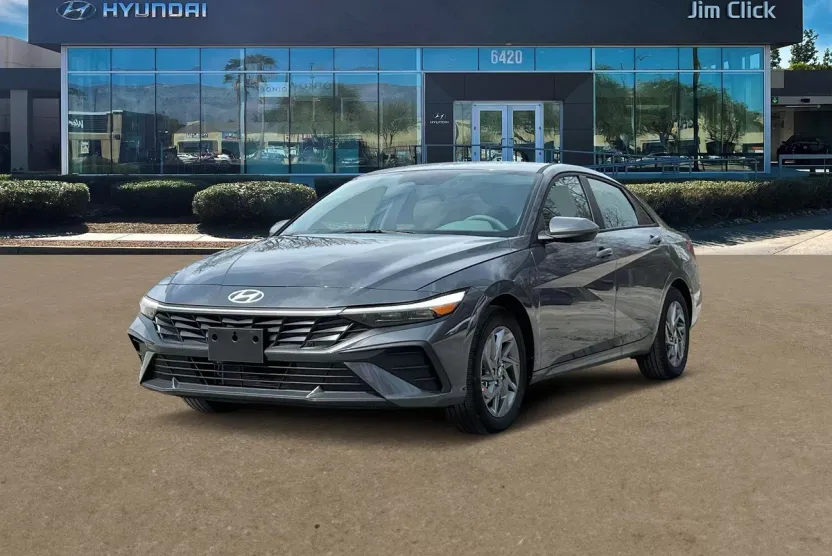 2025 Hyundai Elantra Hybrid Blue photo 1