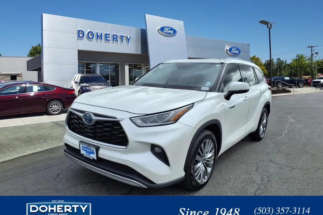 2021 Toyota Highlander Hybrid Platinum photo 1