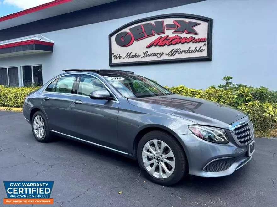 2018 Mercedes Benz E 300 4MATIC Sedan photo 1