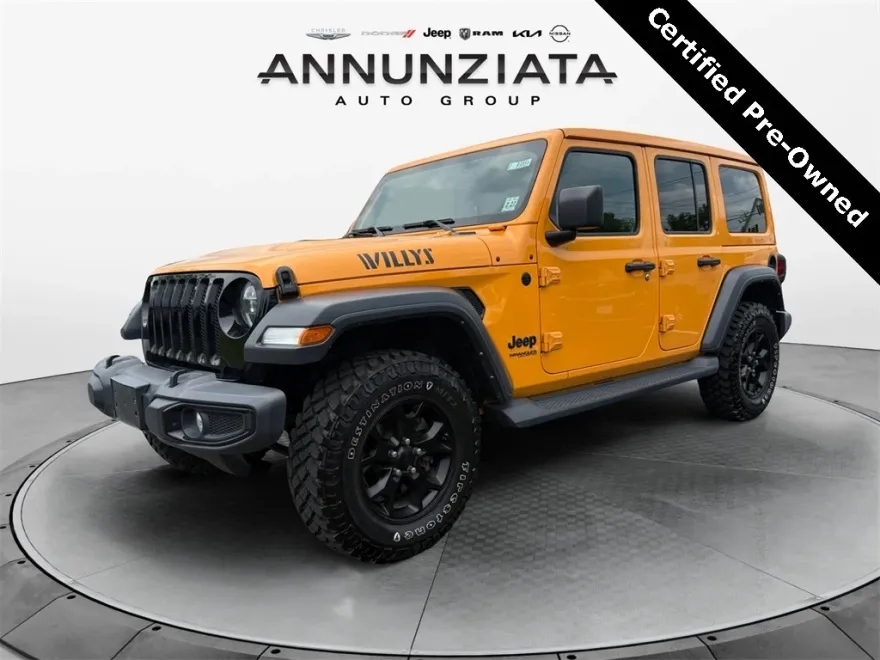 2021 Jeep Wrangler Unlimited Willys photo 1
