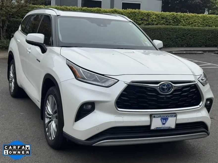 2021 Toyota Highlander Hybrid Platinum photo 1