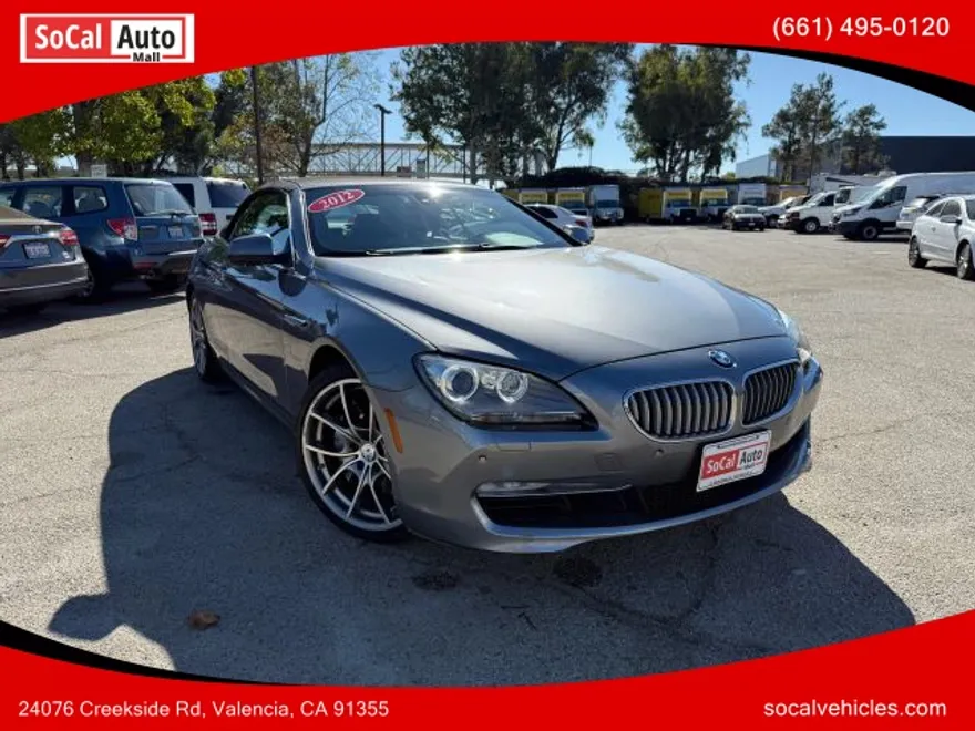 2012 Bmw 650xi Convertible photo 1