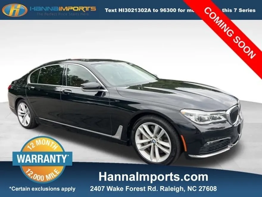 2018 Bmw 750i xDrive Sedan photo 1