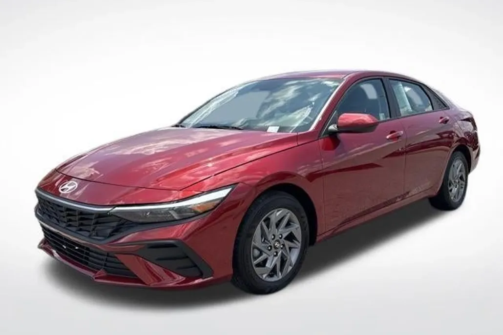 2025 Hyundai Elantra Hybrid Blue photo 1