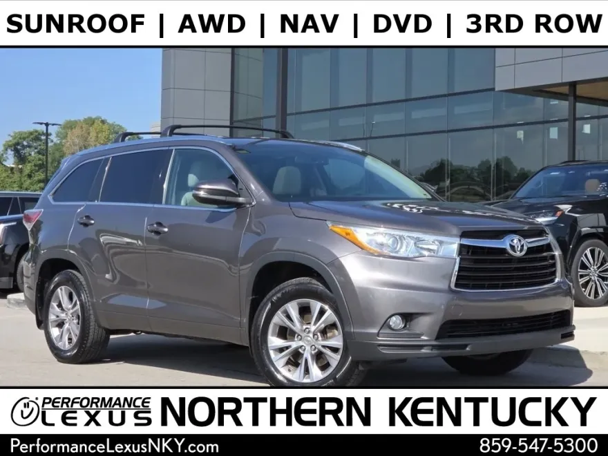 2015 Toyota Highlander XLE photo 1